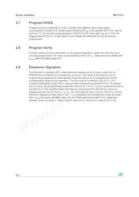 M27C512-10C6TR Datasheet Page 8