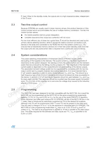 M27V160-10XB1 Datasheet Page 9