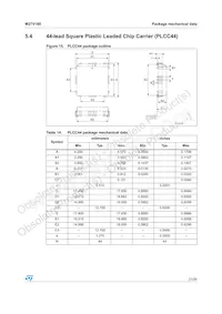 M27V160-10XB1 Datasheet Pagina 21