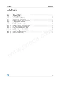 M27W101-80N6TR Datasheet Page 3