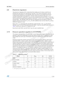 M27W801-100N6 Datasheet Page 11
