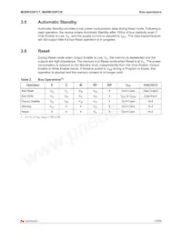 M28W320FCT70ZB6E Datasheet Page 15