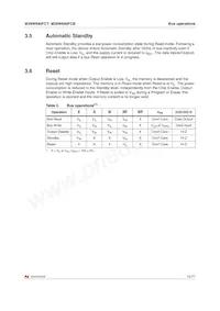 M28W640FCT70ZB6E Datasheet Page 15