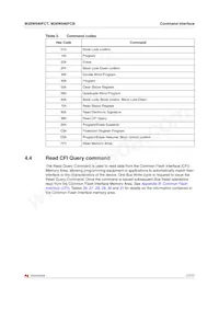 M28W640FCT70ZB6E Datasheet Page 17