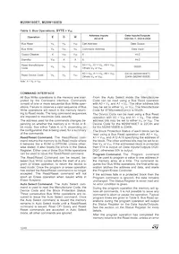 M29W160EB70ZA6 Datasheet Page 12