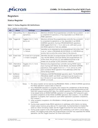 M29W256GL7AZS6F TR Datasheet Page 14