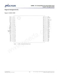M29W640GB70ZF3F TR Datasheet Page 10