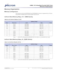 M29W640GB70ZF3F TR Datasheet Page 17