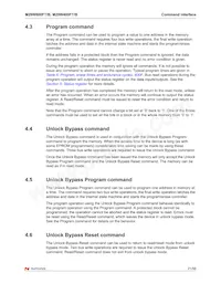 M29W800FB70N3F TR Datasheet Page 21