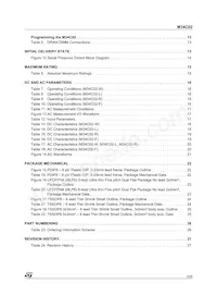 M34C02-RMB6TG Datasheet Pagina 3