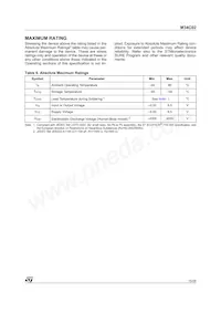M34C02-RMB6TG Datasheet Page 15