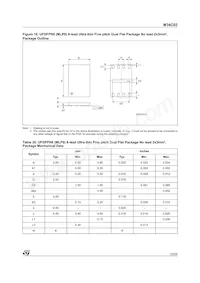 M34C02-RMB6TG Datasheet Page 23