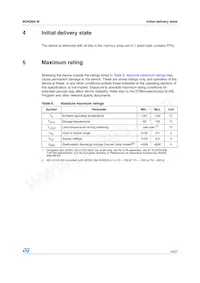 M34D64-WMN6TP Datasheet Page 19