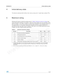 M34D64-WMN6TP Datasheet Pagina 19