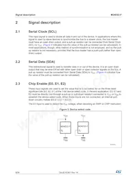 M34E02-FMB1TG Datasheet Pagina 8