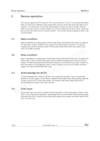 M34E02-FMB1TG Datasheet Page 12