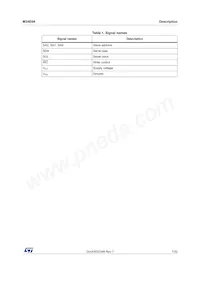 M34E04-FMC9TG Datasheet Page 7