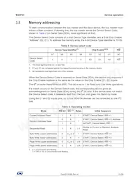 M34F04-WMN6TP Datasheet Page 11