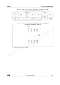 M34F04-WMN6TP Datasheet Pagina 23