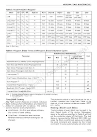 M36DR432AD10ZA6T Datasheet Page 19