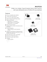 M45PE80-VMW6TG TR Datasheet Copertura