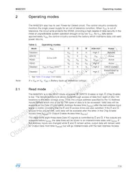 M48Z32V-35MT1E Datasheet Page 7