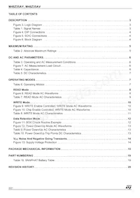 M48Z35AV-10MH6F Datasheet Page 2