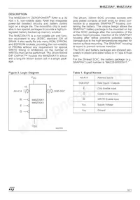 M48Z35AV-10MH6F Datasheet Page 3