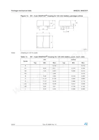 M48Z35Y-70MH6E Datasheet Page 20