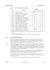 M48Z58Y-70MH1E Datasheet Page 11