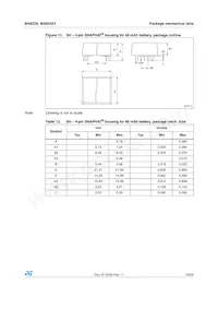 M48Z58Y-70MH1E Datasheet Page 19