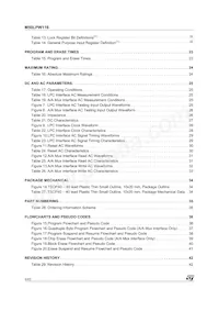 M50LPW116N1 Datasheet Page 4