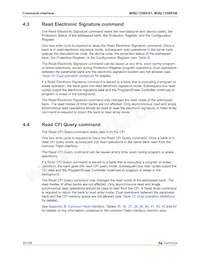 M58LT256KST8ZA6E Datasheet Page 20