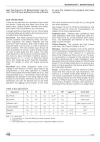 M58WR064ET70ZB6T Datasheet Page 11