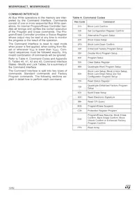 M58WR064ET70ZB6T Datasheet Page 12