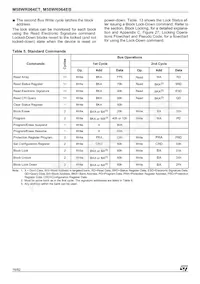 M58WR064ET70ZB6T Datasheet Page 16