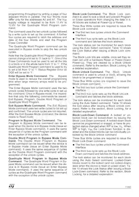 M59DR032EA10ZB6T Datenblatt Seite 11