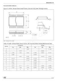 M68AW031AM70N6T Datasheet Page 15