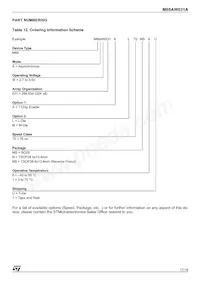 M68AW031AM70N6T Datasheet Page 17