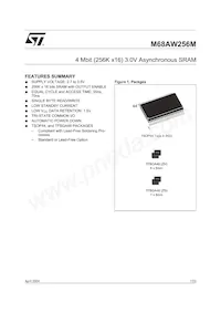 M68AW256ML70ND6T Datasheet Cover