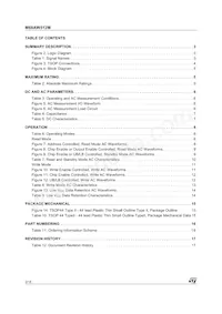 M68AW512ML70ND6 Datasheet Page 2