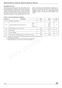 M93C56-RDS6TG Datasheet Page 12