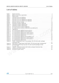 M93C76-MN6TP Datasheet Page 3