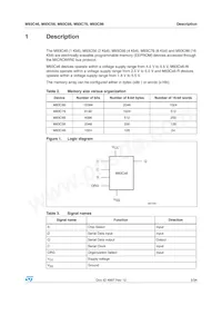 M93C76-MN6TP Datasheet Page 5