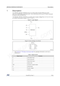 M93S66-WMN6T Datasheet Page 5