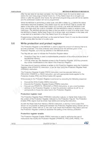 M93S66-WMN6T Datasheet Page 16