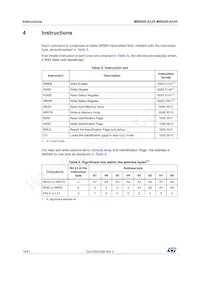 M95020-DWDW4TP/K Datasheet Page 14