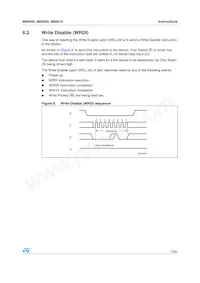 M95040-MN6TP Datasheet Page 17