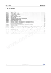 M95080-DRMN8TP/K Datasheet Page 4