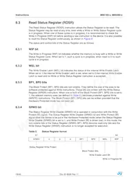 M95080-RMB6TG Datasheet Pagina 18